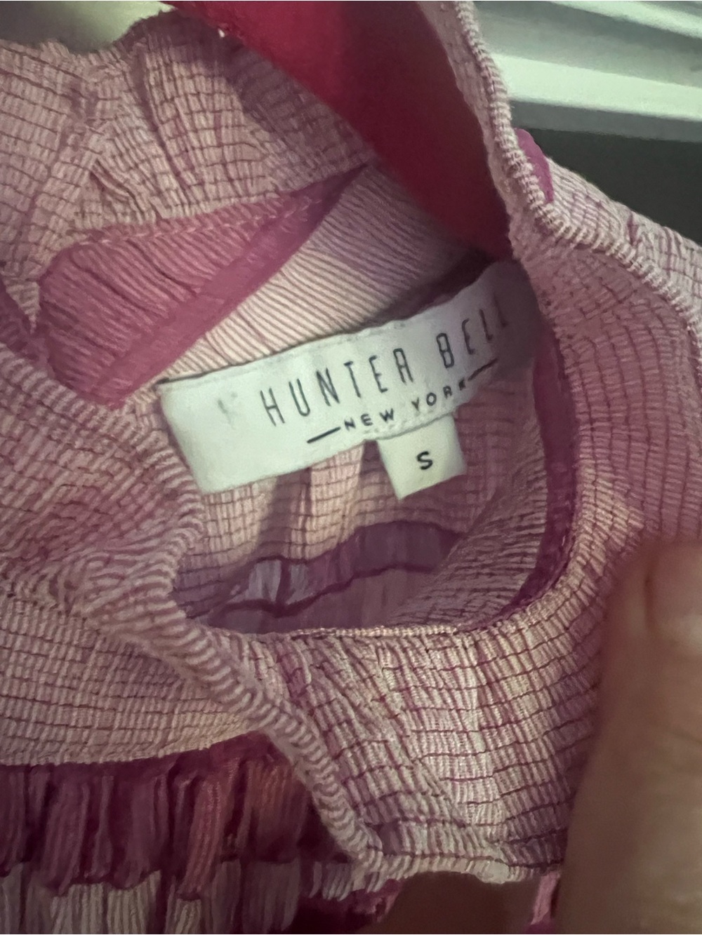 Hunter Bell Striped Ruffle Neck Top - Picture 3 of 6